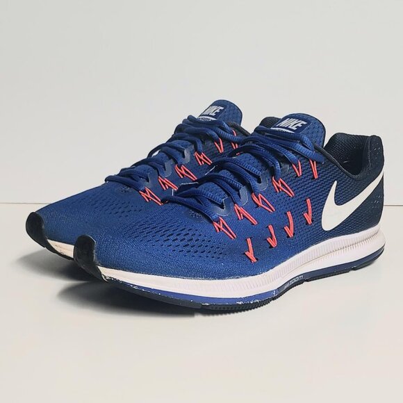 Nike Air Zoom Pegasus 33 Racer 831352-401 Men\'s Shoes Blue US 10 main image 14